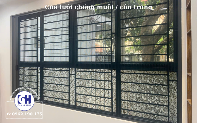 5 ưu điểm nổi bật khi sử dụng lưới chống muỗi cửa sổ 